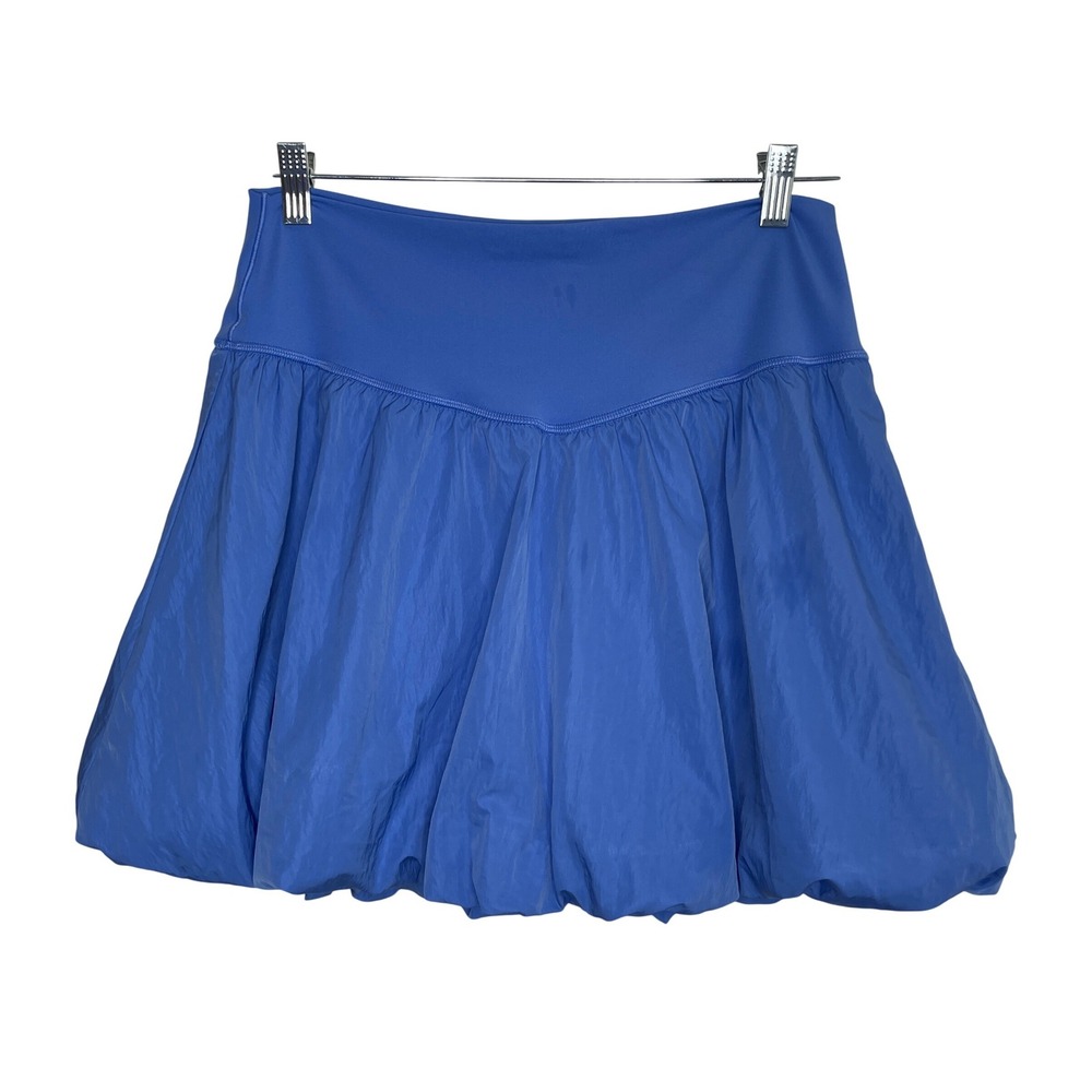 OFFLINE by Aerie Real Me Bubble Skort Women XL Blue Activewear Mini Skirt